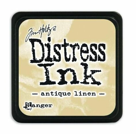 Ranger Distress Mini Ink pad - antique linen&nbsp; TDP39846 Tim Holtz
