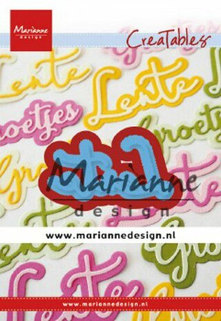 Marianne Design Creatable lente (NL) LR0645&nbsp;&nbsp;58x28mm, 63x33mm