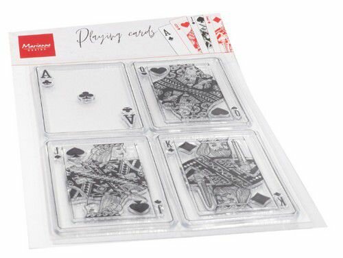 Marianne Design Clear Stamps speelkaarten 
