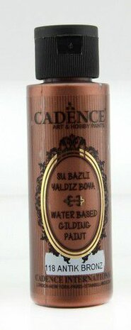 Cadence Gilding Metallic acrylverf Antiek Brons   70 ml