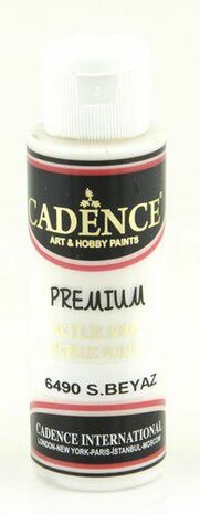 Cadence Premium acrylverf (semi mat) Warm wit 70 ml