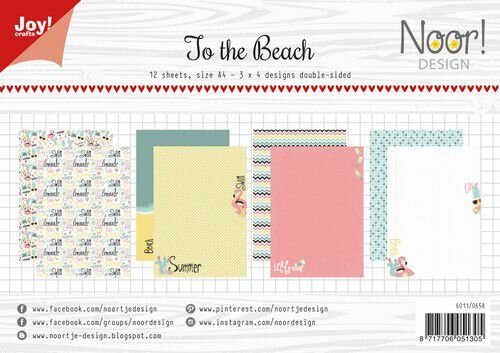 Joy! Crafts Papierset - Noor - Design To the beach 6011/0658 A4 