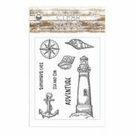 Piatek13 - Clear stamp set Beyond the Sea 01 P13-SEA-30 