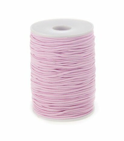 Vivant Elastisch koord rond roze 2mm