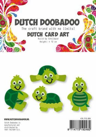 Dutch Doobadoo Card Art Build Up Schildpad A5 470.713.828