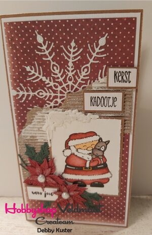 CraftEmotions clearstamps A6 - Santa 2 Carla Creaties