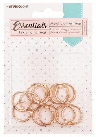 Studio Light Binding rings Rose Planner Essentials 12st nr.4 