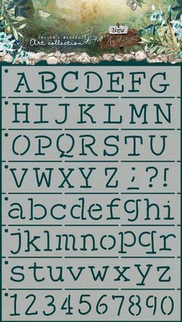 Studio Light Mask Stencil Jenine&#039;s New Awakening nr.06 JMA-NA-MASK06