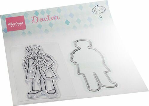 Marianne Design Clear Stamps Hetty&lsquo;s Dokter HT1660 