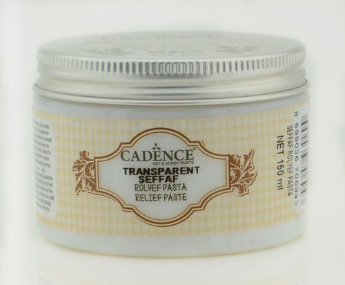Cadence Transparante Relief Pasta 150 ml