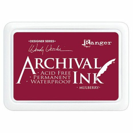 Ranger Archival Ink pad - Mulberry Wendy Vecchi