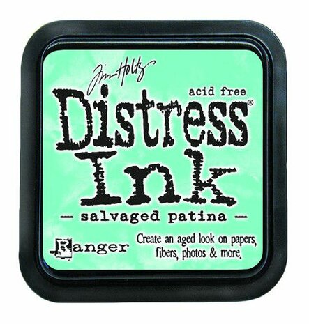 Ranger Distress Inks Pad - Salvaged Patina TIM72737 Tim Holtz