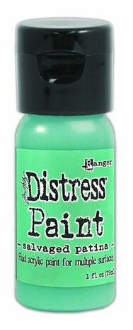 Ranger Distress Paint Flip Cap Bottle 29ml - Salvaged Patina TDF72775 Tim Holtz