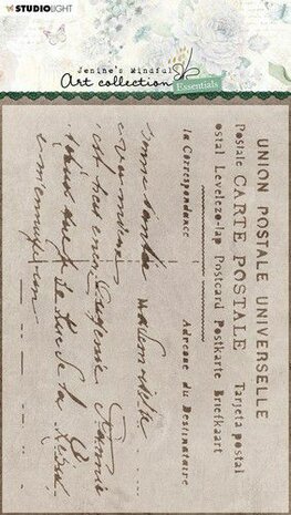 Studio Light Mask Stencil Jenine&lsquo;s Essentials Script nr.40 JMA-ES-MASK40