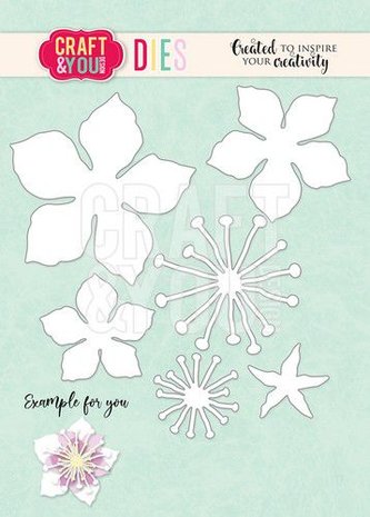 Craft&You Cutting Die Kersenbloesem 