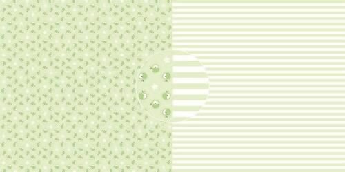 Dini Design Scrappapier 10 vl Appels - strepen 30,5x30,5cm #4017