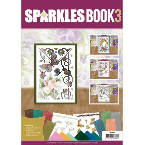 Sparkle Book A6 - 3 - Precious Marieke - Roses