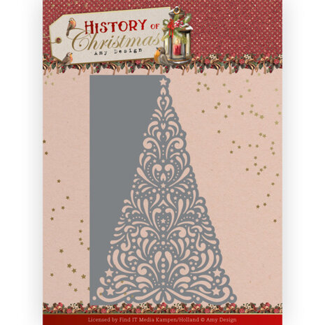 Dies - Amy Design - History of Christmas - Lacy Christmas 