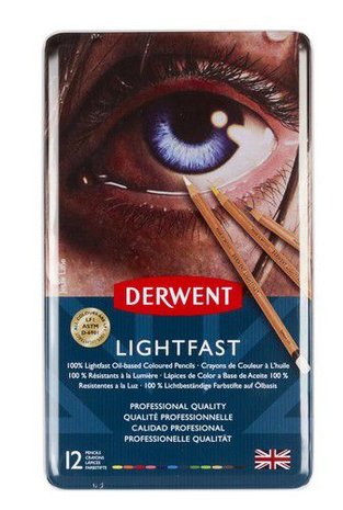 Derwent Lightfast 12 st blik DLI2302719