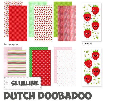 Dutch Doobadoo Crafty Kit Slimline Berry sweet 473.005.014
