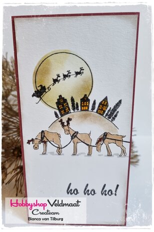 CraftEmotions linnenkarton burgundy 30,0 x 30,0cm 