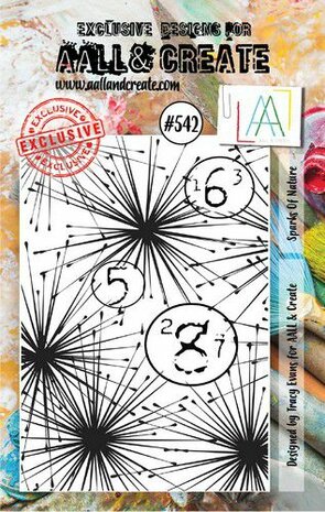 AALL &amp; Create Stamp Sparks of Nature AALL-TP-542