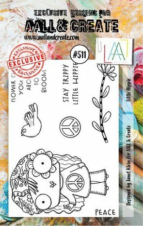 AALL &amp; Create Stamp Little Hippie AALL-TP-511