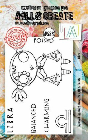 AALL &amp; Create Stamp Libra AALL-TP-588