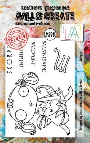 AALL &amp; Create Stamp Scorpio AALL-TP-590