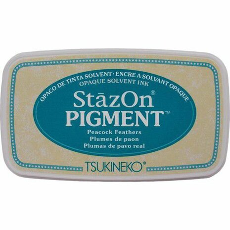 Stazon Pigment Inktkussen - Peacock Feathers SZ-PIG-062