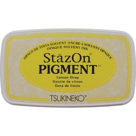 Stazon Pigment Inktkussen - Lemon Drop 