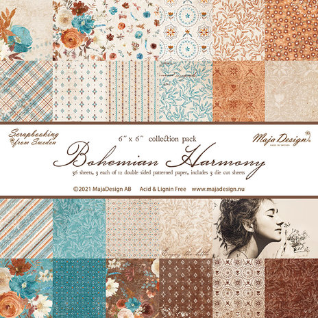 Maja Design Bohemian Harmony - 6x6&quot; Collection Pack