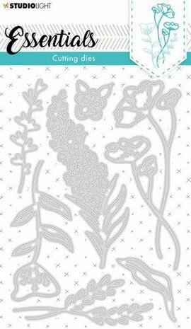 Studio Light Cutting Die Flowers Essentials nr.107 SL-ES-CD107