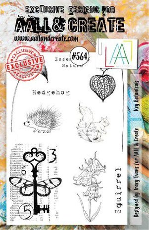 AALL &amp; Create Stamp Key Botanicals 14,6x20cm