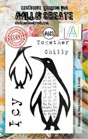 AALL &amp; Create Stamp Frosty 7,3x10,25cm