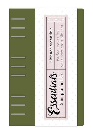Studio Light Slim Planner Olive Green Essentials nr.04 SL-PES-PLAN04 160x250 mm