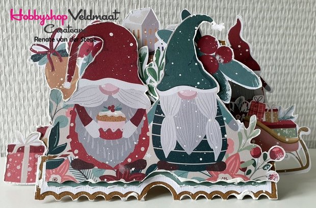 CraftEmotions karton kraft bruin 10 vel 30,5 x 30,5 cm