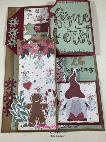 CraftEmotions karton kraft bruin 10 vel 30,5 x 30,5 cm