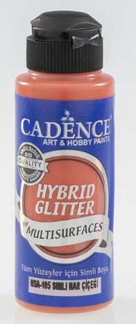 Cadence Hybride acrylverf Glitter Goud - Granaatappelbloem 120 ml 