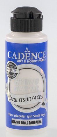 Cadence Hybride acrylverf Glitter Goud - Champaigne 120 ml