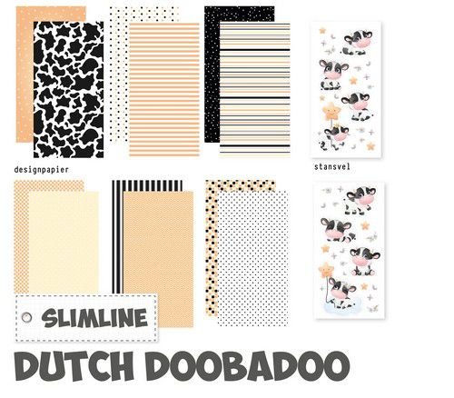 Dutch Doobadoo Crafty Kit Slimline Holy Cow 473.005.023