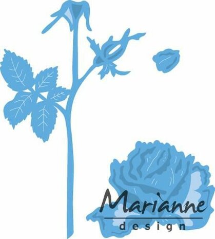 Marianne Design Creatable Tiny&lsquo;s roos LR0451 9,5x13,0cm