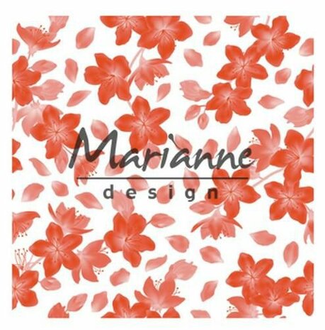 Marianne Design Embossing folder 3D - Blossom DF3446 14,1x14,1cm