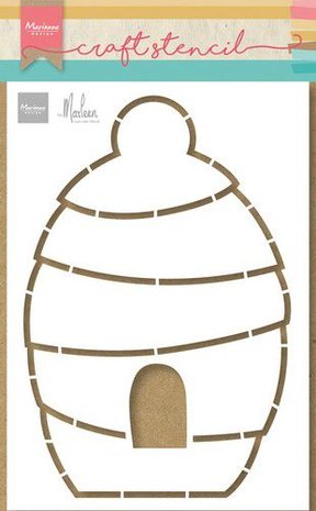 Marianne Design Craft Stencil - Bijenkorf By Marleen PS8118 21x15cm