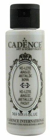 Cadence Hi-lite Metallic verf Blauw 01 019 0369 0070 70 ml