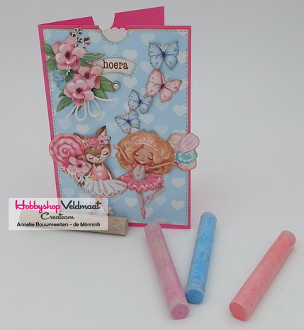 CraftEmotions karton kraft krijtwit 10 vel 30,5 x 30,5 cm