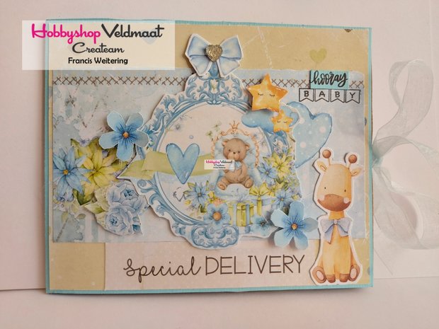 CraftEmotions karton kraft krijtwit 10 vel 30,5 x 30,5 cm