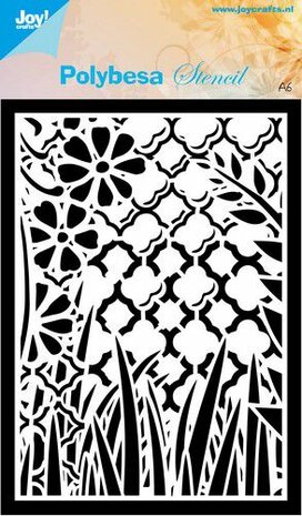 Joy! Crafts Maskstencil - Floral achtergrond 6002/0630