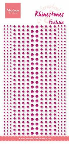 Marianne Design Rhine stones Rhine stones - Fuchsia CA3165 100x210mm 