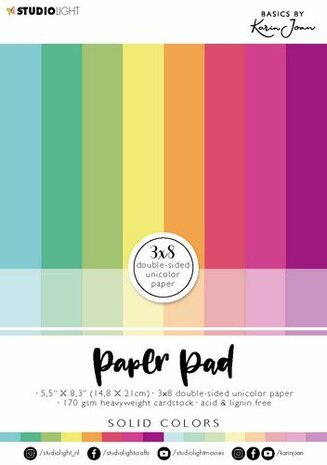 Studio Light Paper Pad Karin Joan Essentials nr.26 KJ-BBKJ-PP26 A5